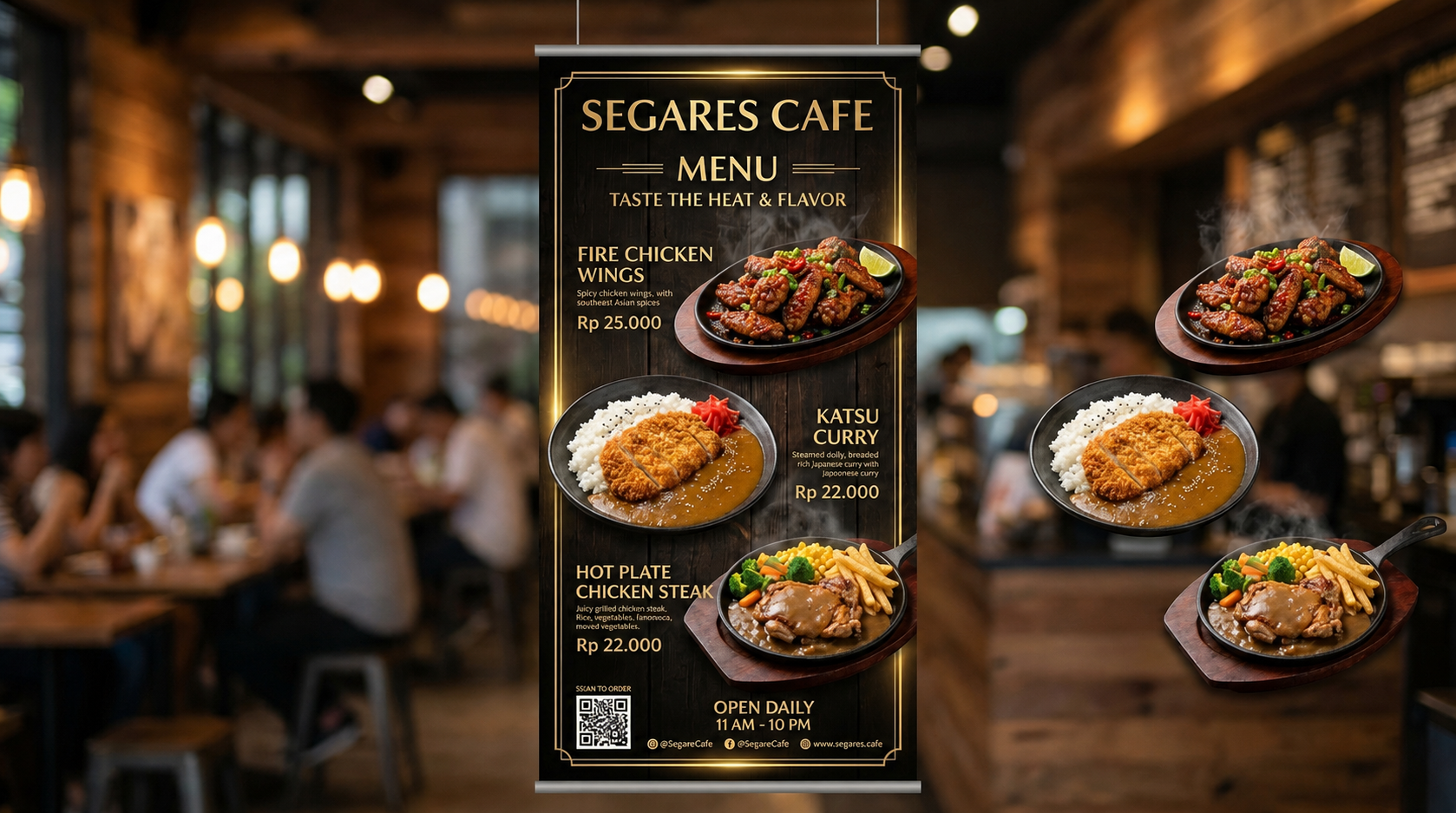 Segares x DD Uwais Cafe